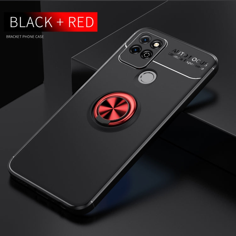 For Honor Play 5T Youth Metal Ring Holder 360 Degree Rotating TPU Case