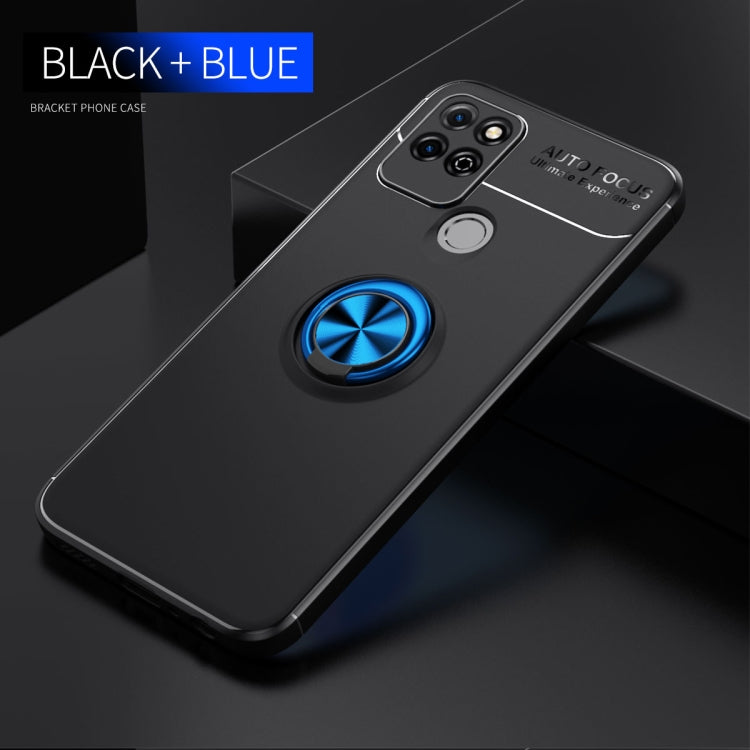 For Honor Play 5T Youth Metal Ring Holder 360 Degree Rotating TPU Case