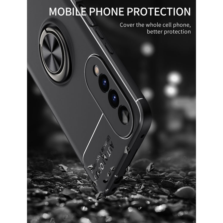 For Honor X20 SE Metal Ring Holder 360 Degree Rotating TPU Case