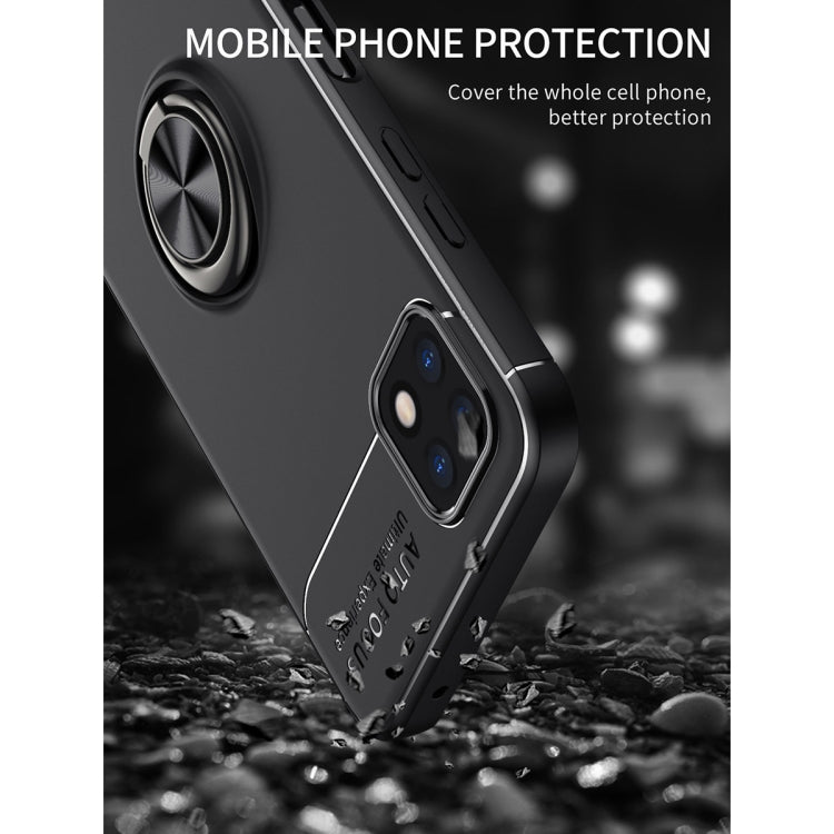 For Samsung Galaxy A22 5G Metal Ring Holder 360 Degree Rotating TPU Case