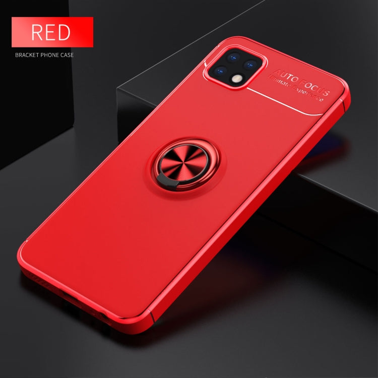For Samsung Galaxy A22 5G Metal Ring Holder 360 Degree Rotating TPU Case