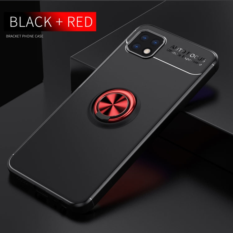 For Samsung Galaxy A22 5G Metal Ring Holder 360 Degree Rotating TPU Case