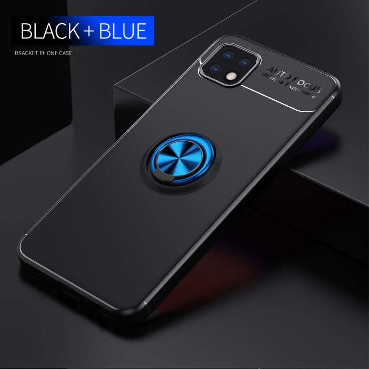 For Samsung Galaxy A22 5G Metal Ring Holder 360 Degree Rotating TPU Case