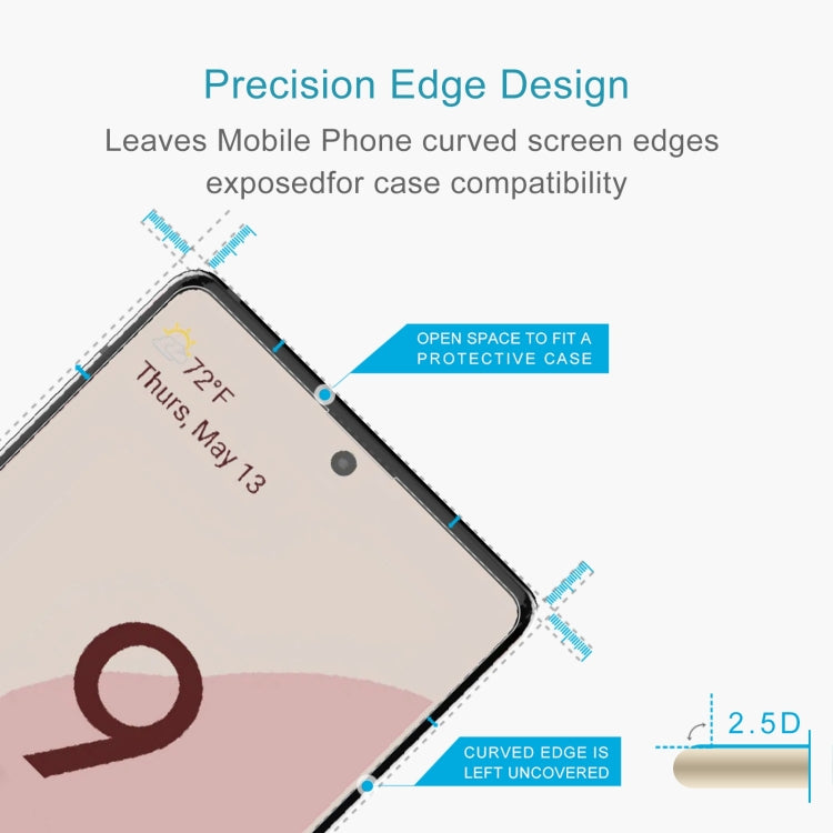 For Google Pixel 6 10 PCS 0.26mm 9H 2.5D Tempered Glass Film