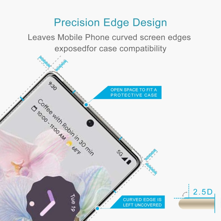 For Google Pixel 6 Pro 10 PCS 0.26mm 9H 2.5D Tempered Glass Film