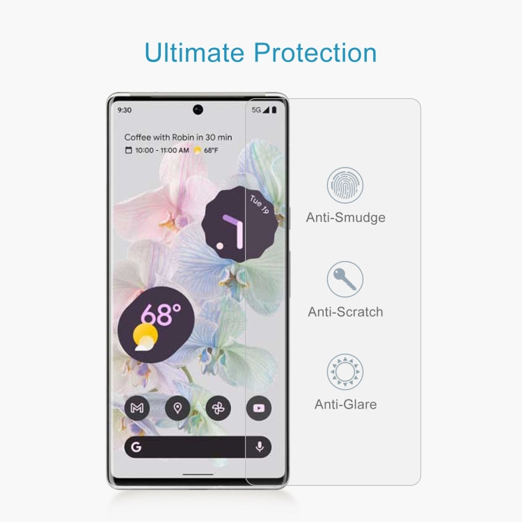 For Google Pixel 6 Pro 10 PCS 0.26mm 9H 2.5D Tempered Glass Film