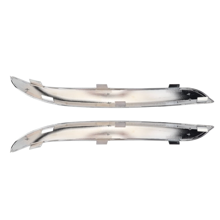 A3916 2 PCS Car Electroplating Front Bumper Trim 68127940AB/68127941AB for Chrysler 300 2011-2014