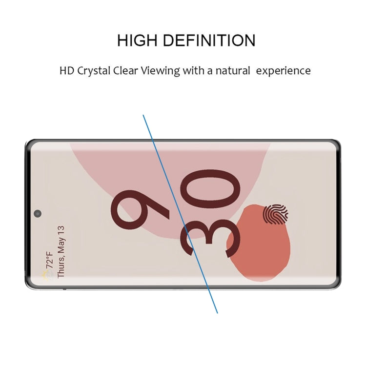 For Google Pixel 6 Full Glue Full Cover Screen Protector Tempered Glass Film