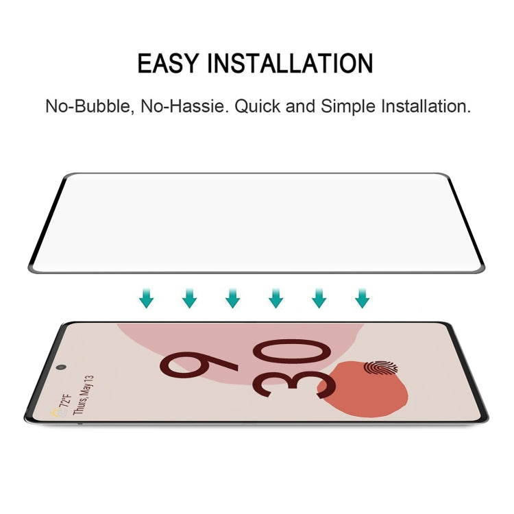 For Google Pixel 6 Full Glue Full Cover Screen Protector Tempered Glass Film