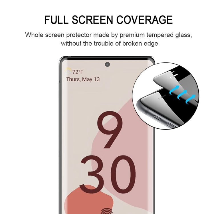 For Google Pixel 6 25 PCS Full Glue Full Screen Tempered Glass Film