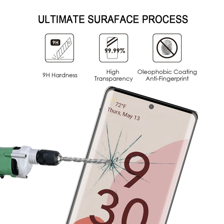 For Google Pixel 6 25 PCS Full Glue Full Screen Tempered Glass Film