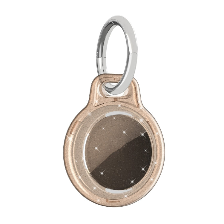 IMD Workmanship PC Transparent Shockproof Protective Cover Case with Keychain Hook Loop For Airtag