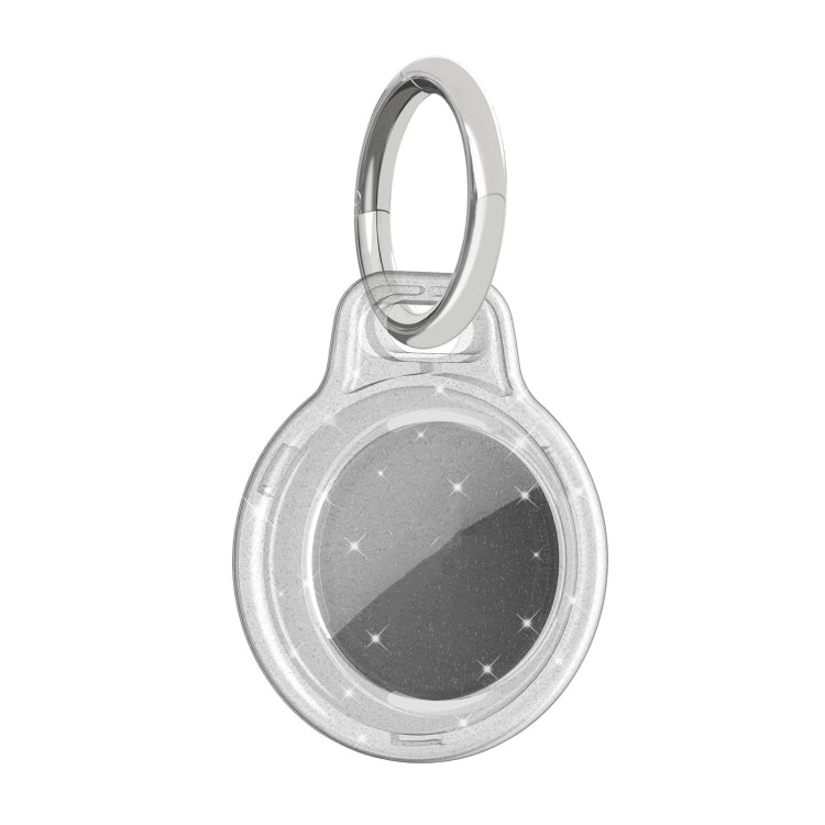 IMD Workmanship PC Transparent Shockproof Protective Cover Case with Keychain Hook Loop For Airtag