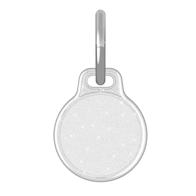 IMD Workmanship PC Transparent Shockproof Protective Cover Case with Keychain Hook Loop For Airtag