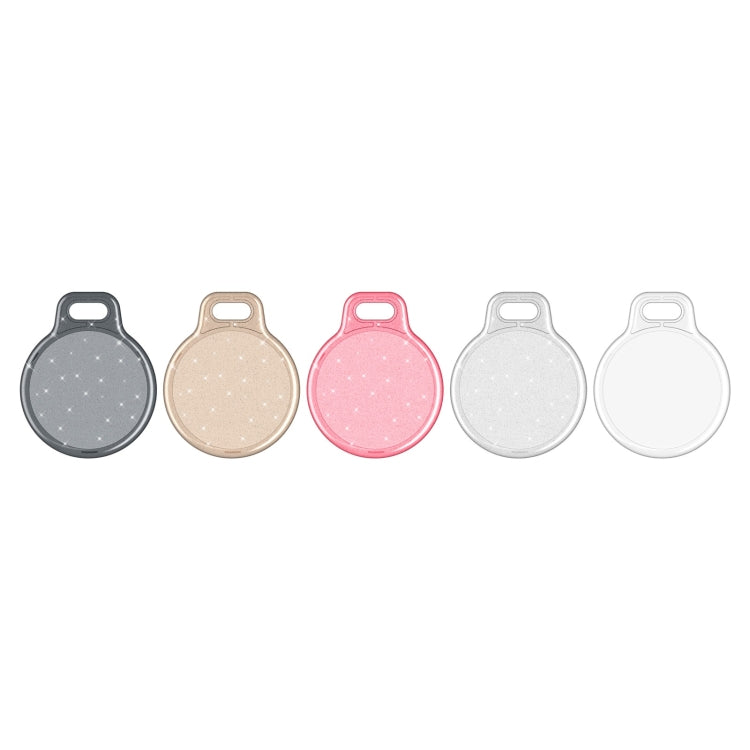IMD Workmanship PC Transparent Shockproof Protective Cover Case with Keychain Hook Loop For Airtag