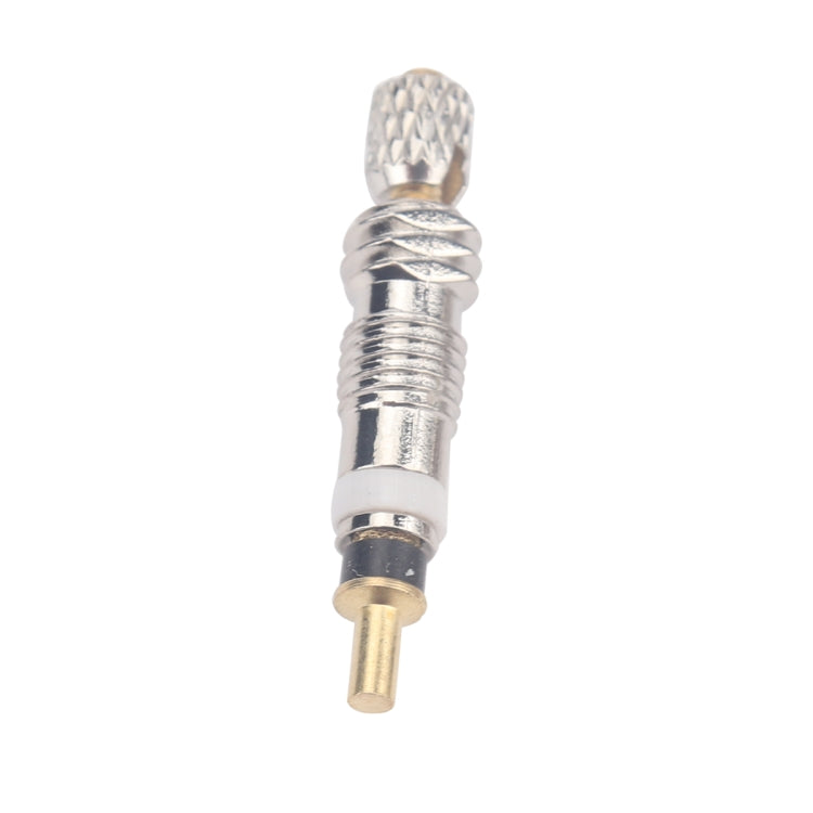 A5589 10 PCS Bicycle French Valve Core with Purple Disassembly Tool