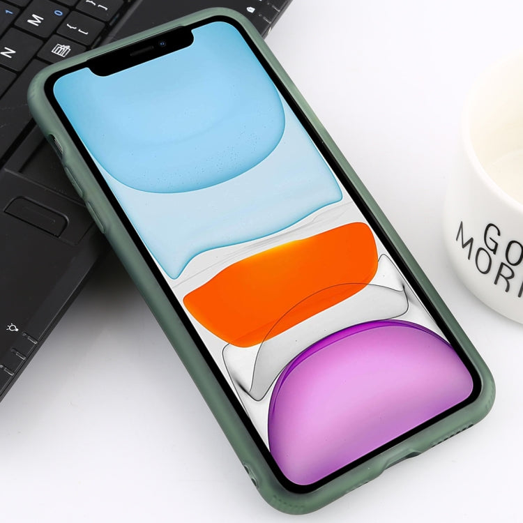 For iPhone 11 Shockproof Liquid Latex Soft Protective Case
