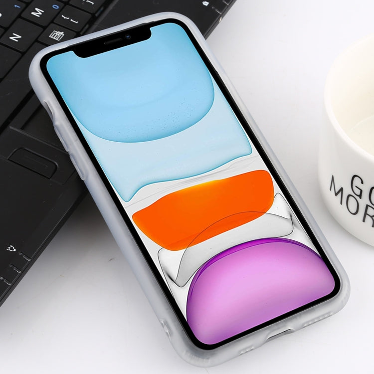 For iPhone 11 Shockproof Liquid Latex Soft Protective Case