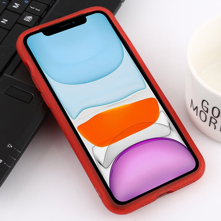 For iPhone 11 Shockproof Liquid Latex Soft Protective Case