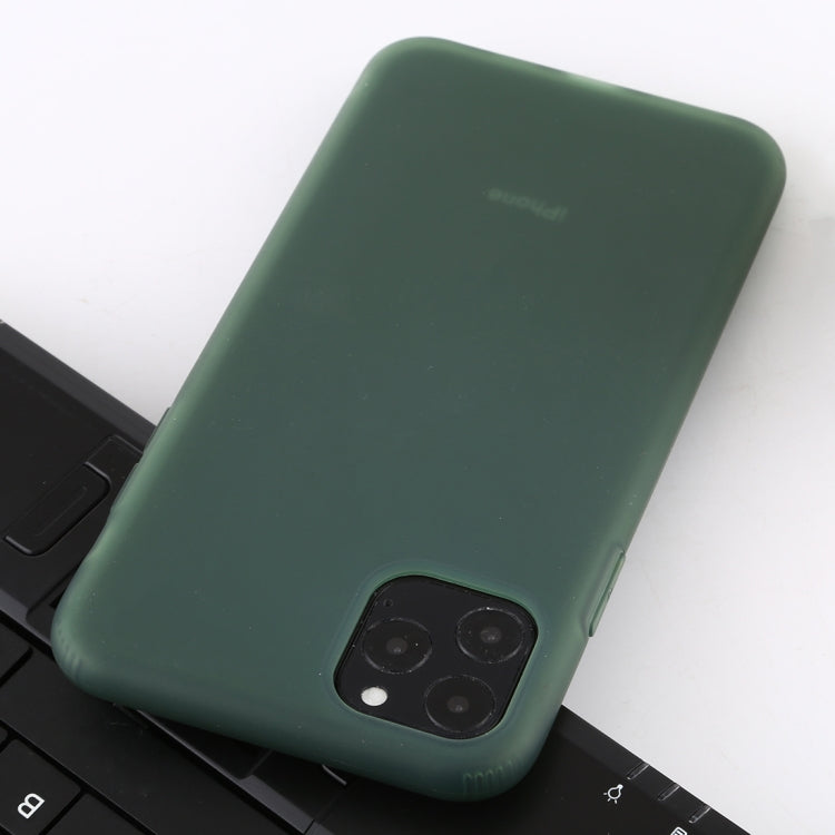 For iPhone 11 Pro Max Shockproof Liquid Latex Soft Protective Case