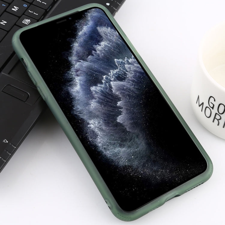 For iPhone 11 Pro Max Shockproof Liquid Latex Soft Protective Case