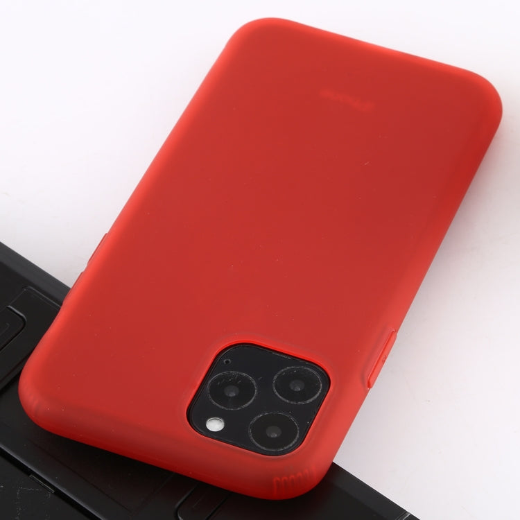 For iPhone 11 Pro Max Shockproof Liquid Latex Soft Protective Case