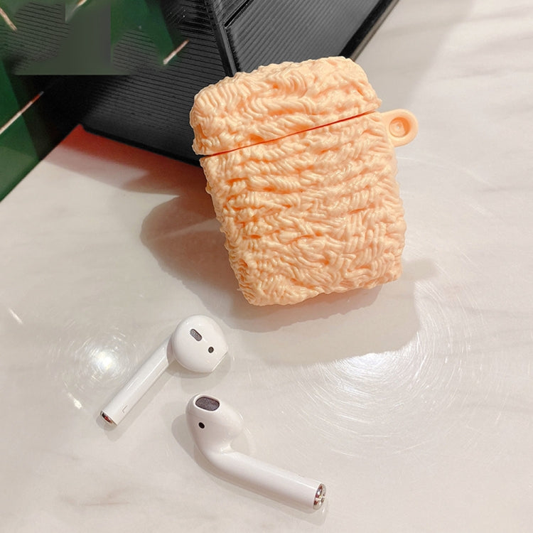 Instant Noodles Shape Silicone Wireless Earphone Protective Case For AirPods Pro