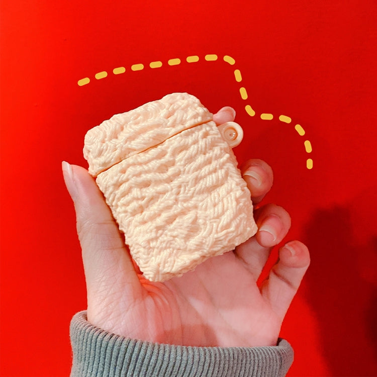 Instant Noodles Shape Silicone Wireless Earphone Protective Case For AirPods Pro