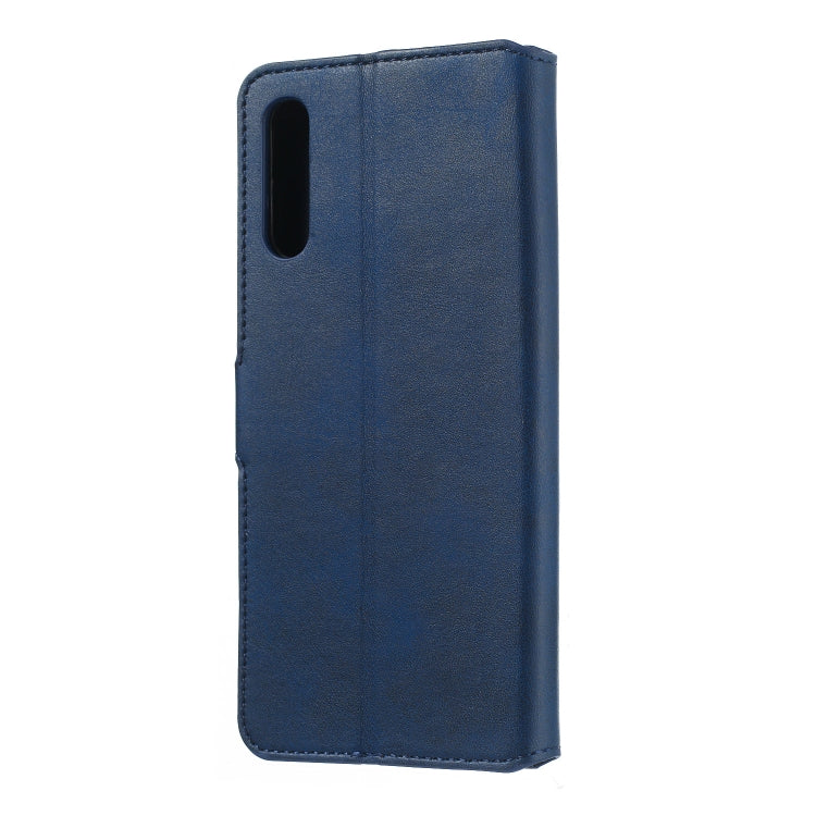 For Galaxy A50 / A30s / A50s Solid Color Buckle Horizontal Flip Leather Case with Wallet & Holder & Card Slots