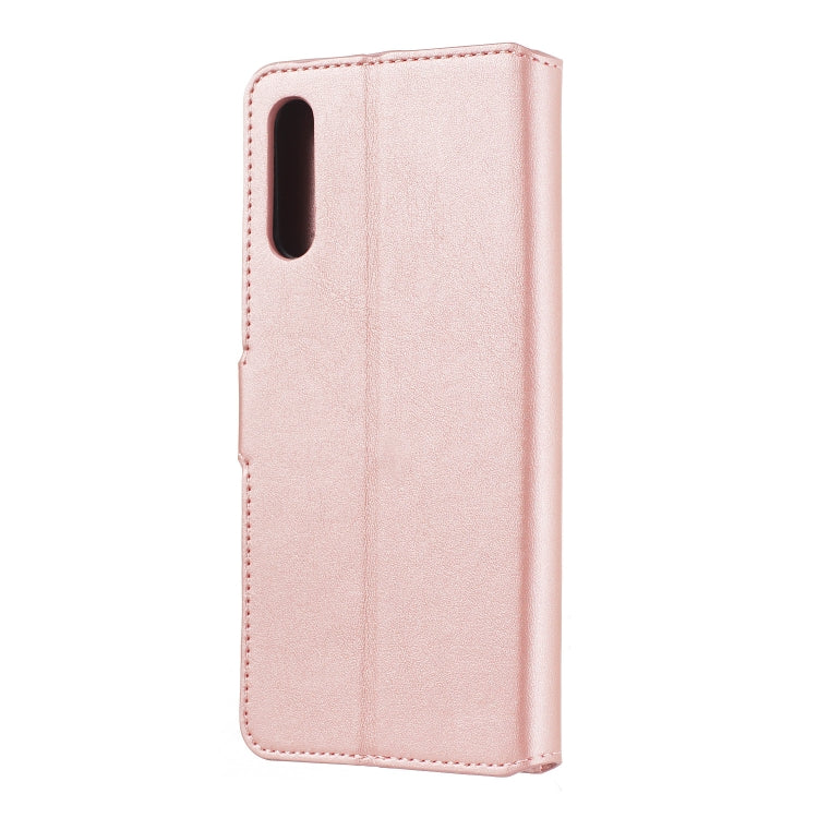 For Galaxy A50 / A30s / A50s Solid Color Buckle Horizontal Flip Leather Case with Wallet & Holder & Card Slots