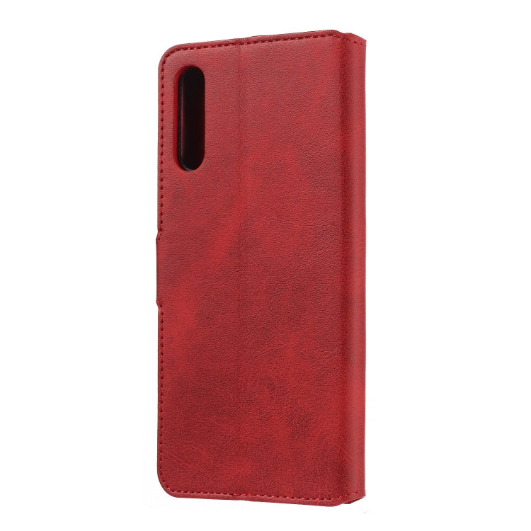 For Galaxy A70 Solid Color Buckle Horizontal Flip Leather Case with Wallet & Holder & Card Slots