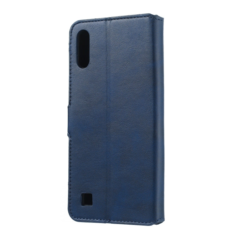 For Galaxy A10 / M10 Solid Color Buckle Horizontal Flip Leather Case with Wallet & Holder & Card Slots