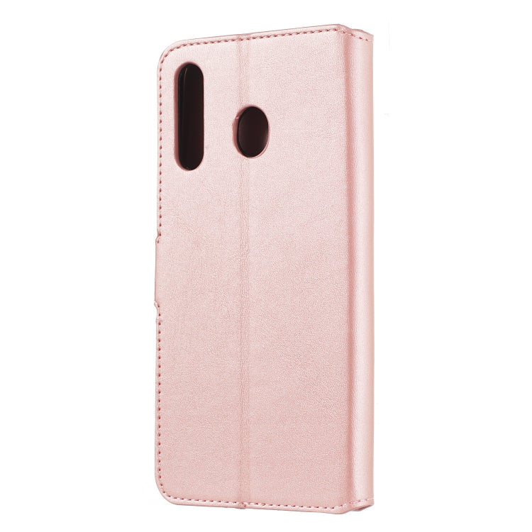 For Galaxy M30 Solid Color Buckle Horizontal Flip Leather Case with Wallet & Holder & Card Slots