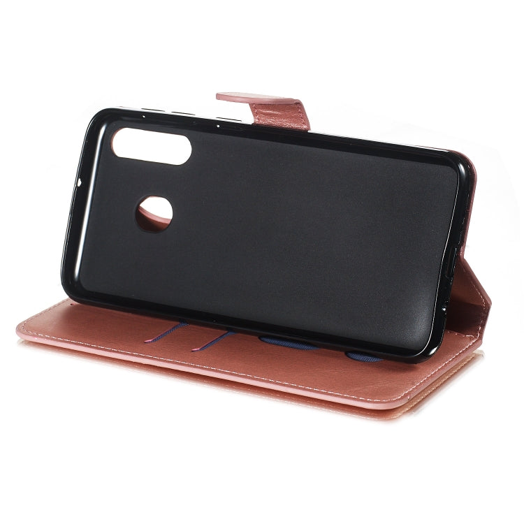 For Galaxy M30 Solid Color Buckle Horizontal Flip Leather Case with Wallet & Holder & Card Slots