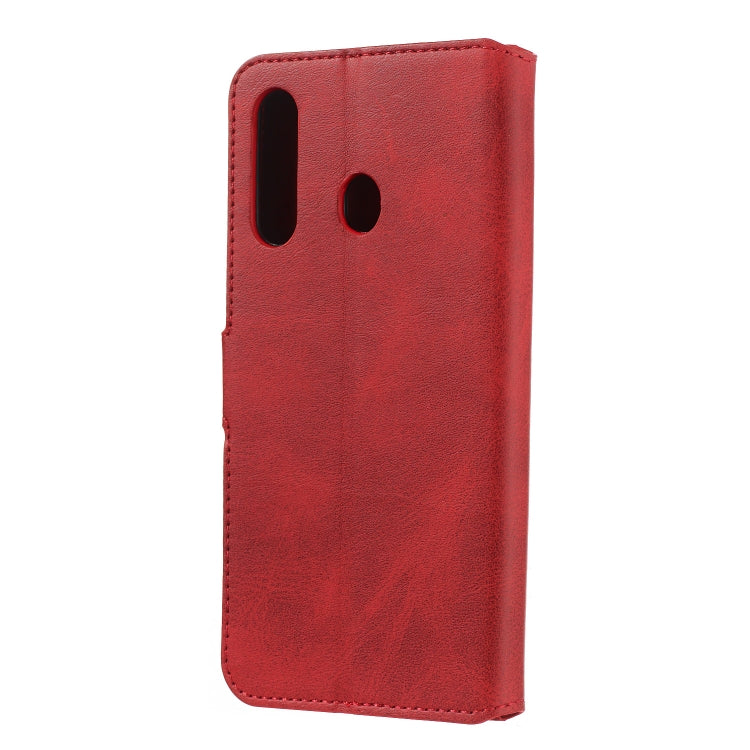 For Galaxy M40 / A60 Solid Color Buckle Horizontal Flip Leather Case with Wallet & Holder & Card Slots