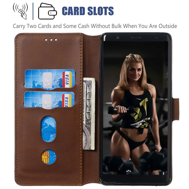 For Galaxy Note8 Solid Color Buckle Horizontal Flip Leather Case with Wallet & Holder & Card Slots