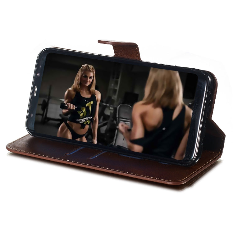 For Galaxy S8 Solid Color Buckle Horizontal Flip Leather Case with Wallet & Holder & Card Slots