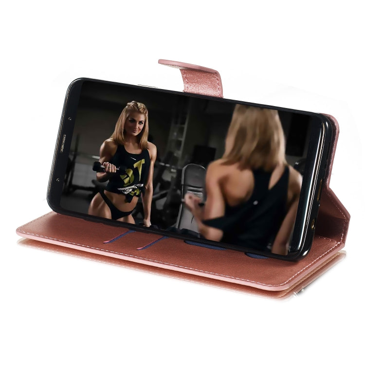 For Galaxy S9+ Solid Color Buckle Horizontal Flip Leather Case with Wallet & Holder & Card Slots
