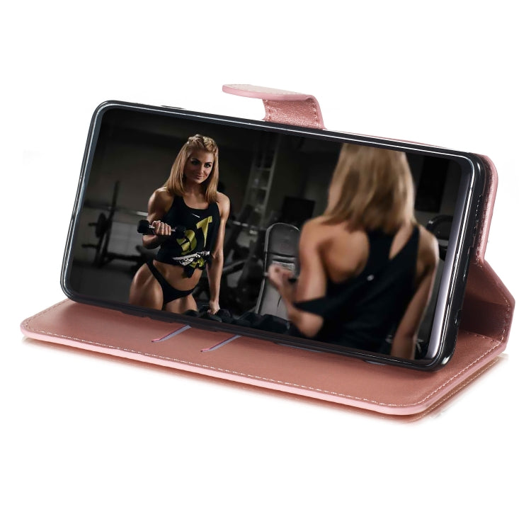 For Galaxy S10 Solid Color Buckle Horizontal Flip Leather Case with Wallet & Holder & Card Slots