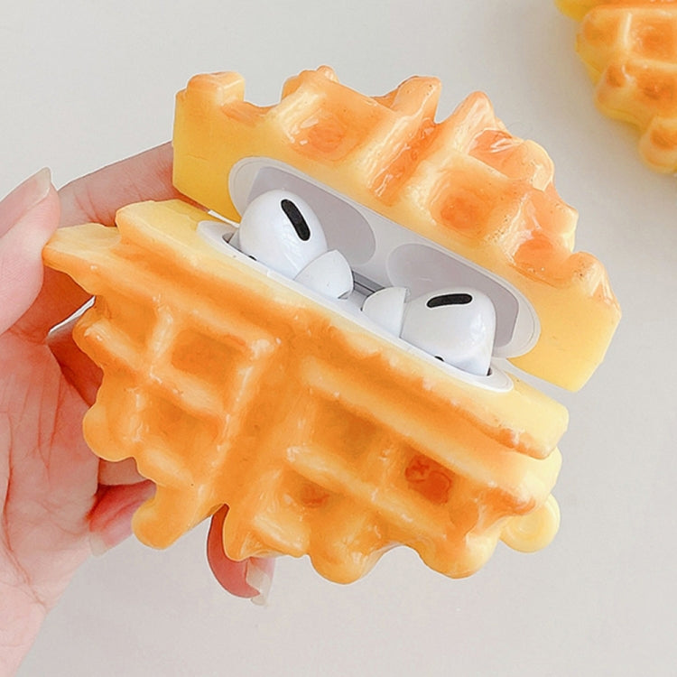 Waffle Shape Silicone Wireless Earphone Protective Case For AirPods Pro