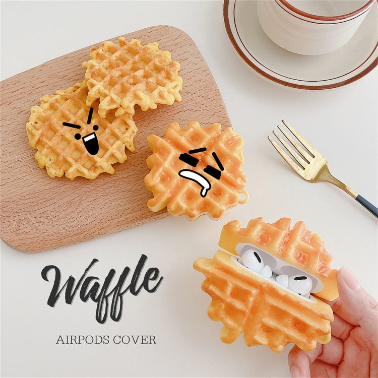 Waffle Shape Silicone Wireless Earphone Protective Case For AirPods Pro