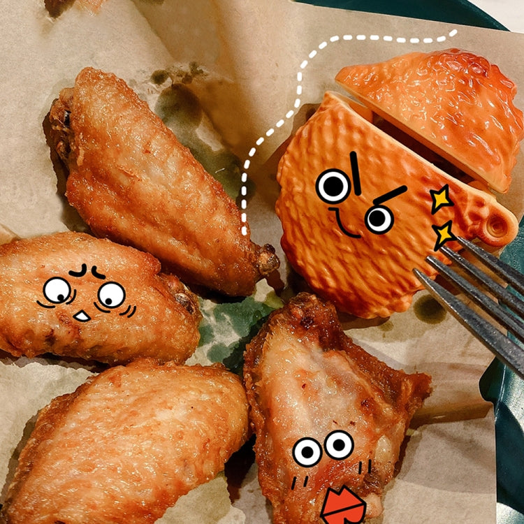 Chicken Wings Shape Wireless Earphone Protective Case For AirPods Pro