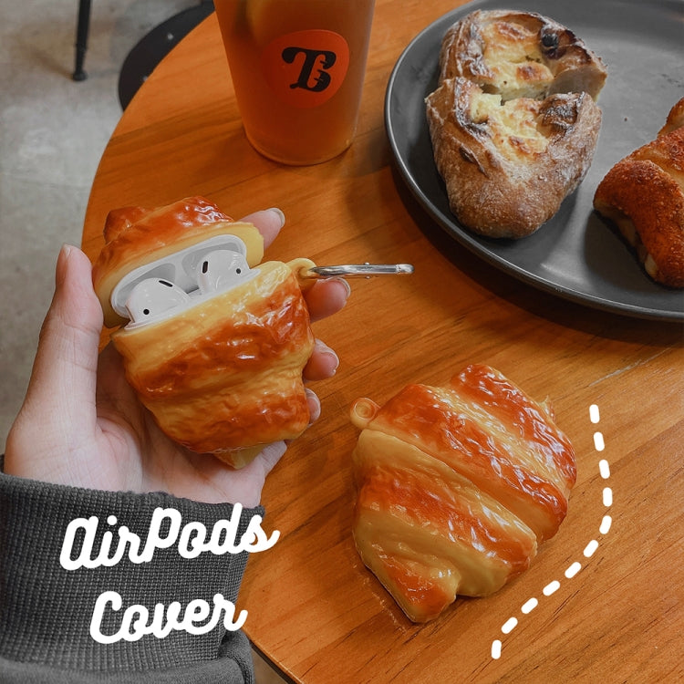 Croissant Shape Wireless Earphone Protective Case For AirPods 1 / 2