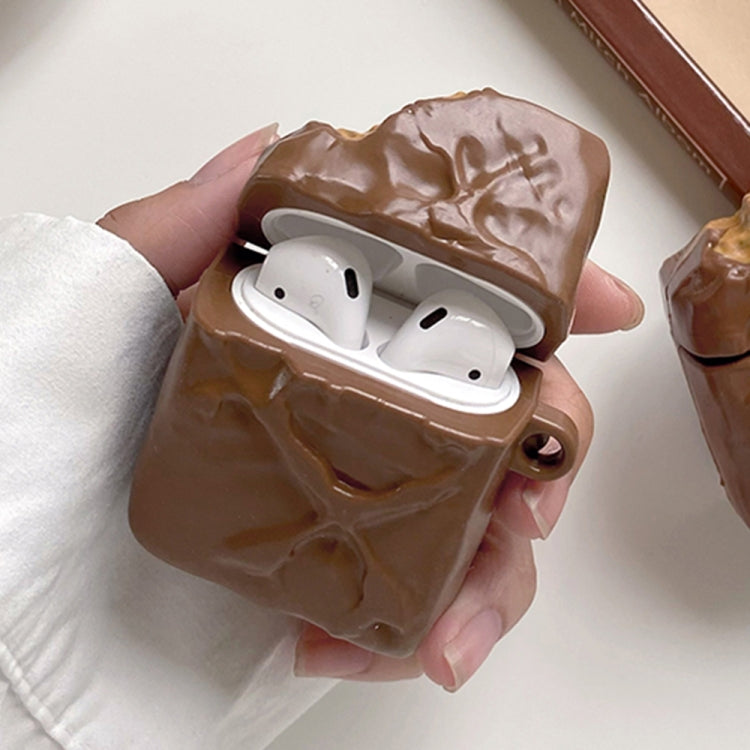 Chocolate Shape Silicone Wireless Earphone Protective Case For AirPods 1 / 2