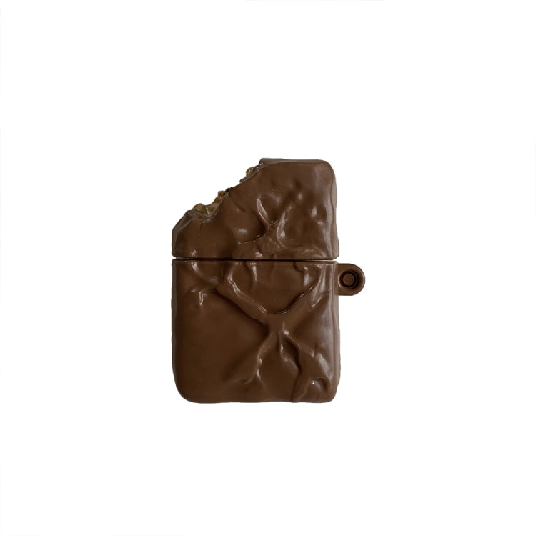 Chocolate Shape Silicone Wireless Earphone Protective Case For AirPods 1 / 2
