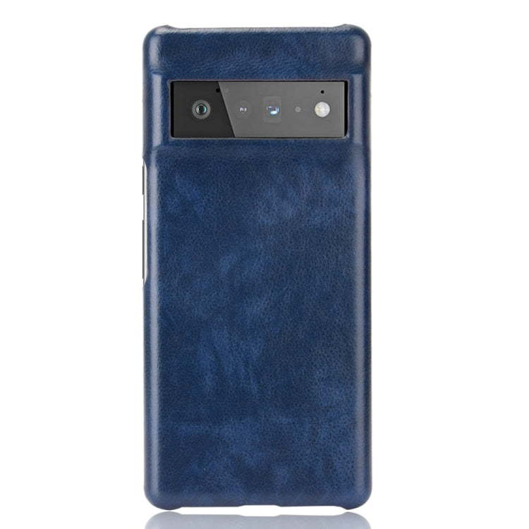 For Google Pixel 6 Pro Shockproof Litchi Texture PC + PU Case