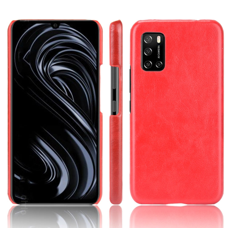 For Rakuten BIG S Shockproof Litchi Texture PC + PU + Flannel Case