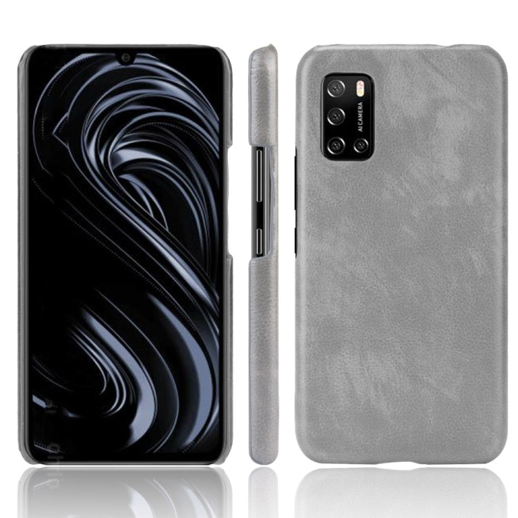 For Rakuten BIG S Shockproof Litchi Texture PC + PU + Flannel Case