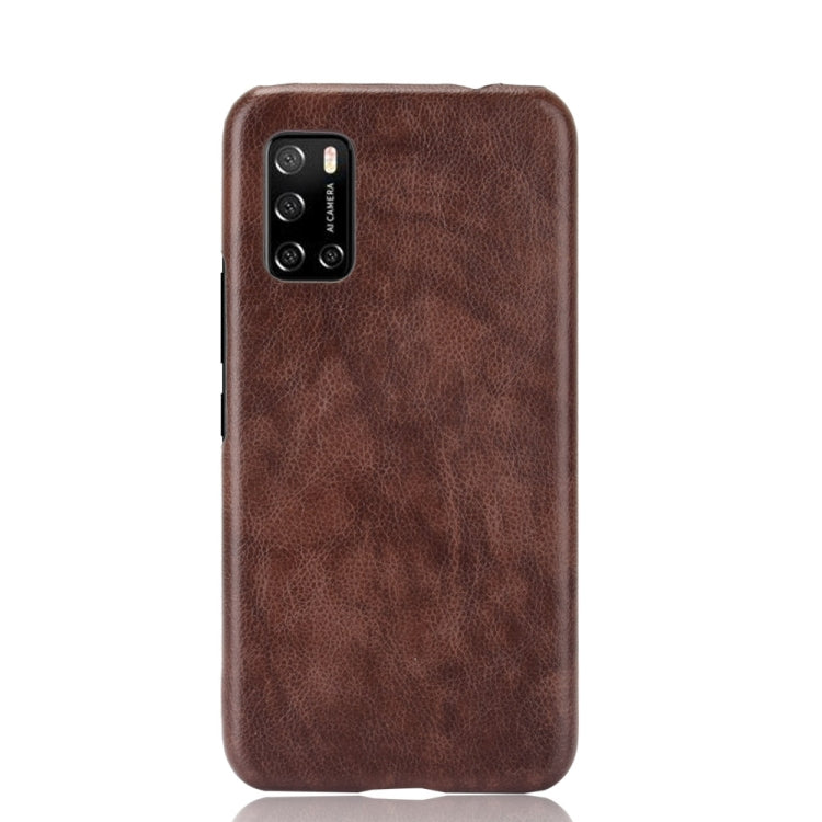 For Rakuten BIG S Shockproof Litchi Texture PC + PU + Flannel Case