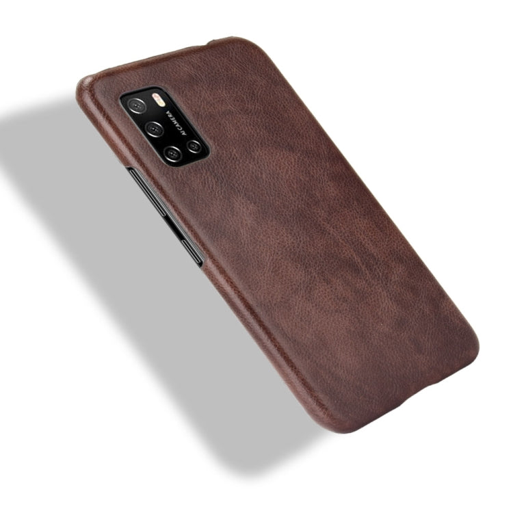 For Rakuten BIG S Shockproof Litchi Texture PC + PU + Flannel Case